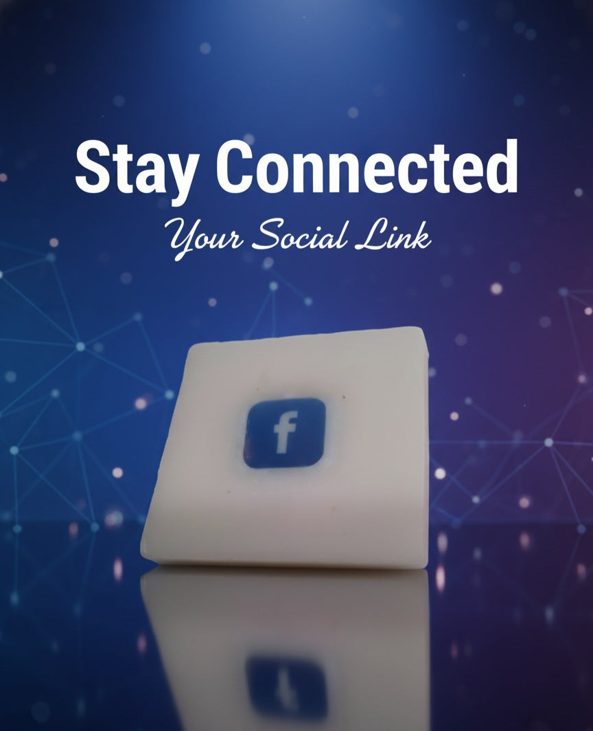 Facebook Resin coaster