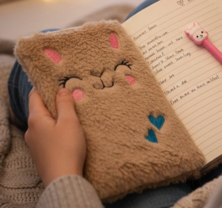 Cute teddy bear furr Diary