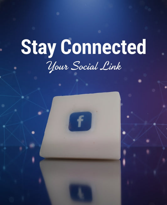 Facebook Resin coaster