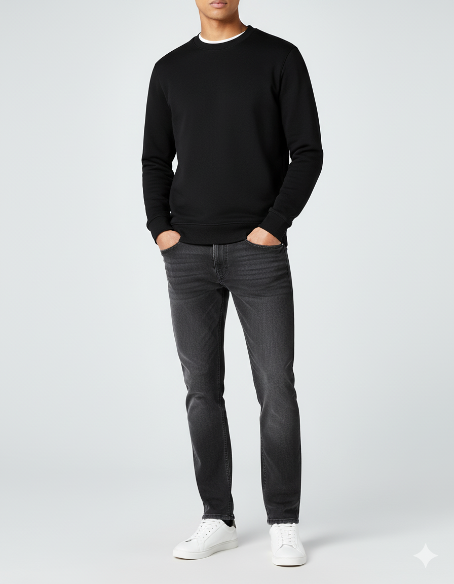 Breathable Unisex Sweatshirt for daily comfort