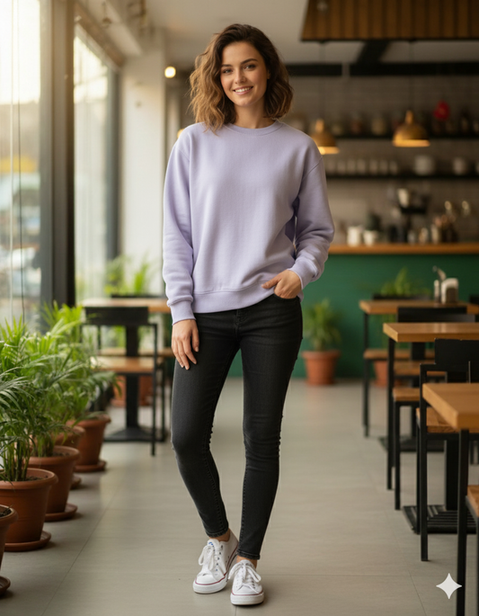 Breathable Unisex Sweatshirt for daily comfort