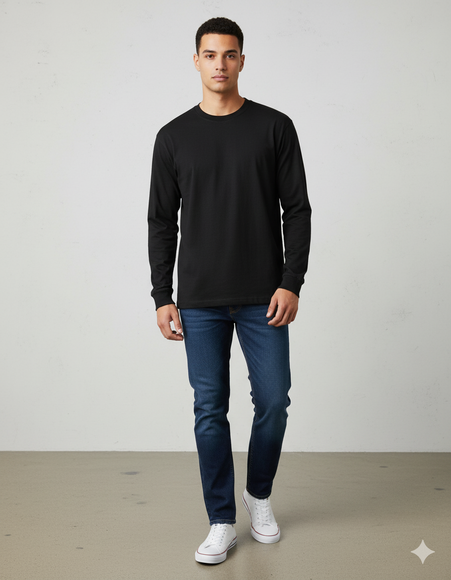 Cotton  Full Sleeve unisex T-Shirt