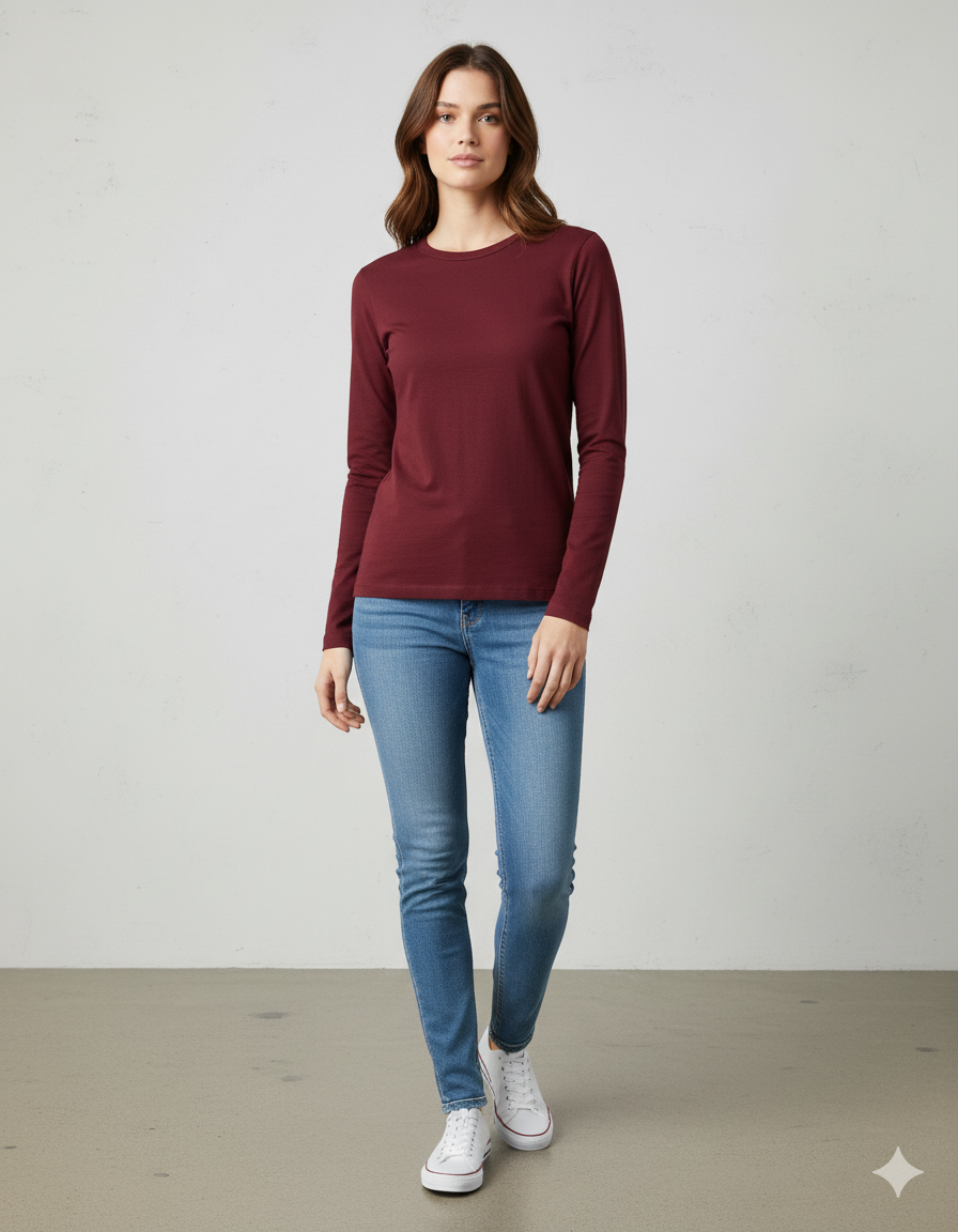 Cotton  Full Sleeve unisex T-Shirt