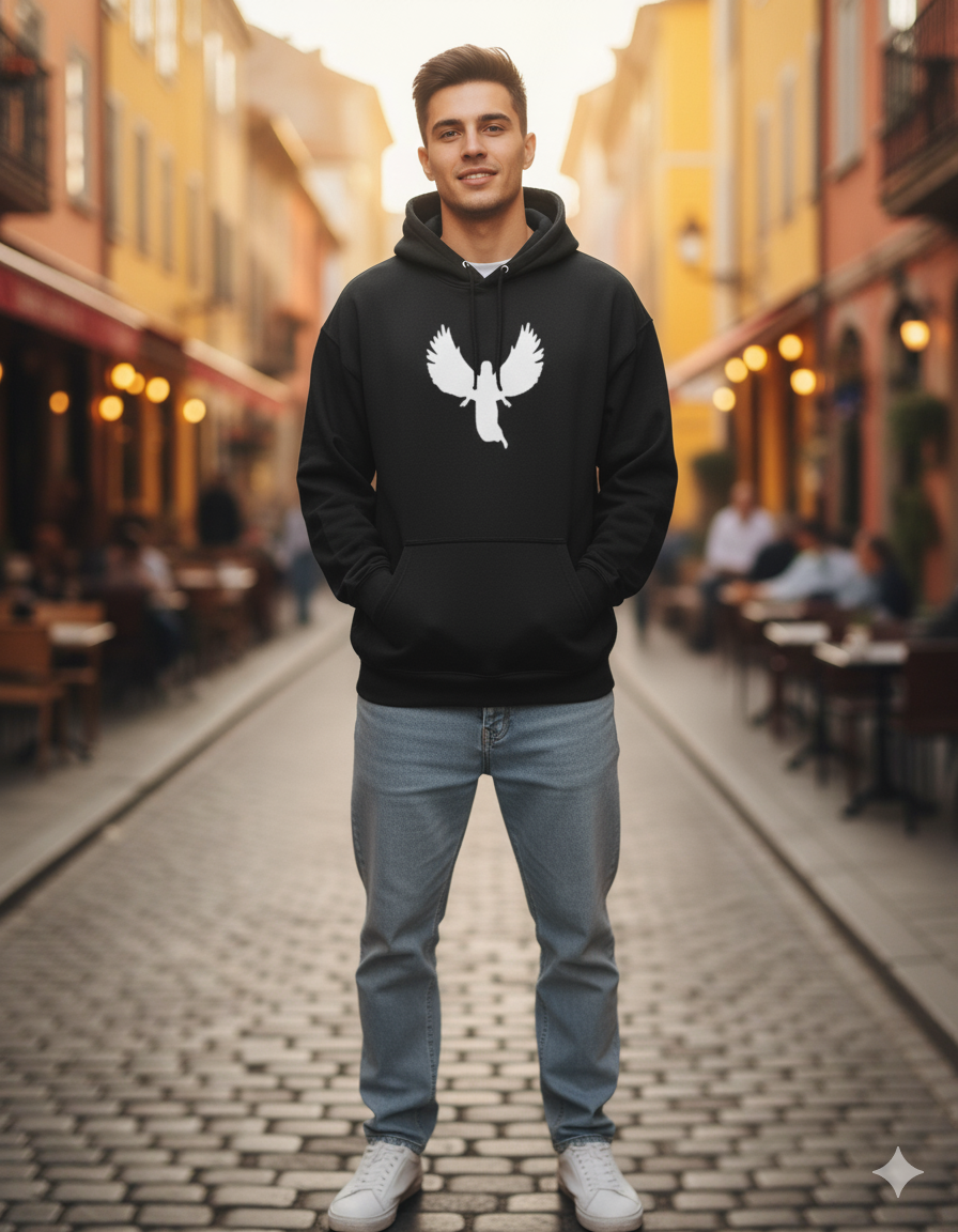 Angel Unisex Oversized Hoodie