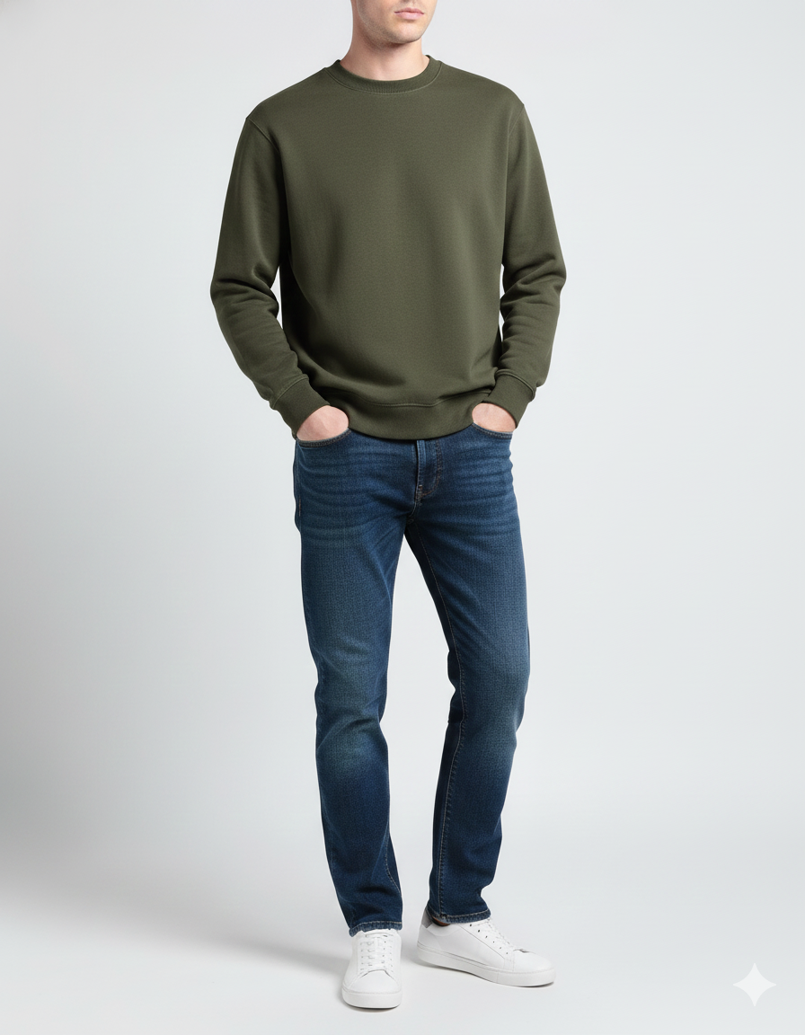 Breathablev ultra soft  Unisex Sweatshirt for daily comfort