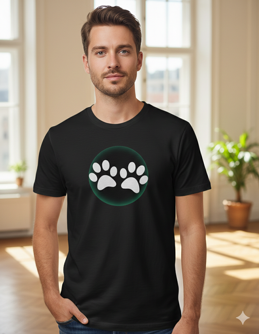 Foot print Unisex Oversized  T-Shirt