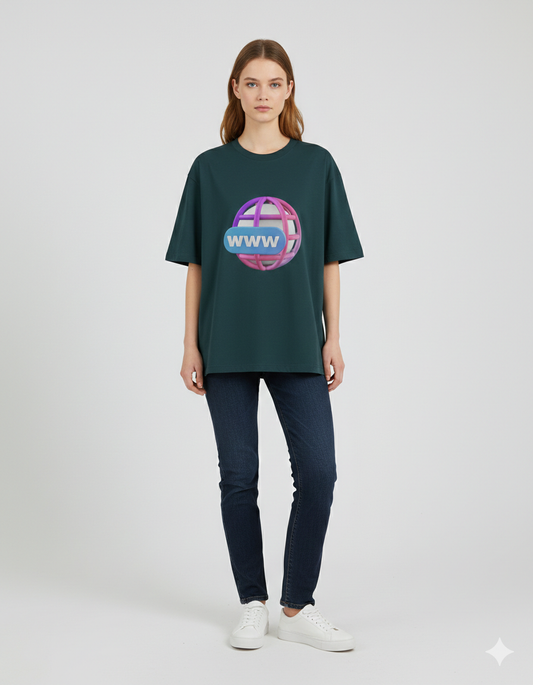 Webcore Unisex Oversized  T-Shirt