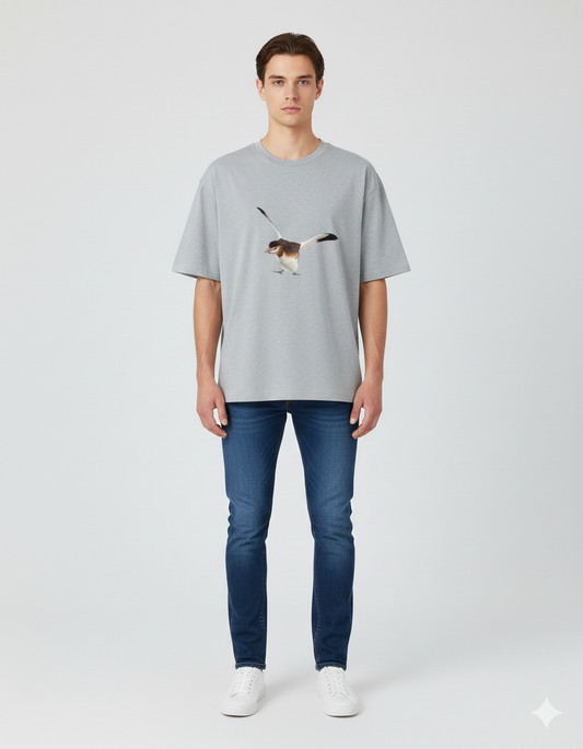 Flight to freedom Unisex Oversized  T-Shirt