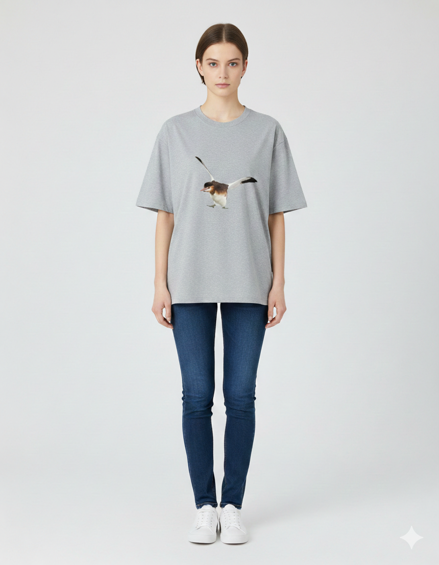 Flight to freedom Unisex Oversized  T-Shirt
