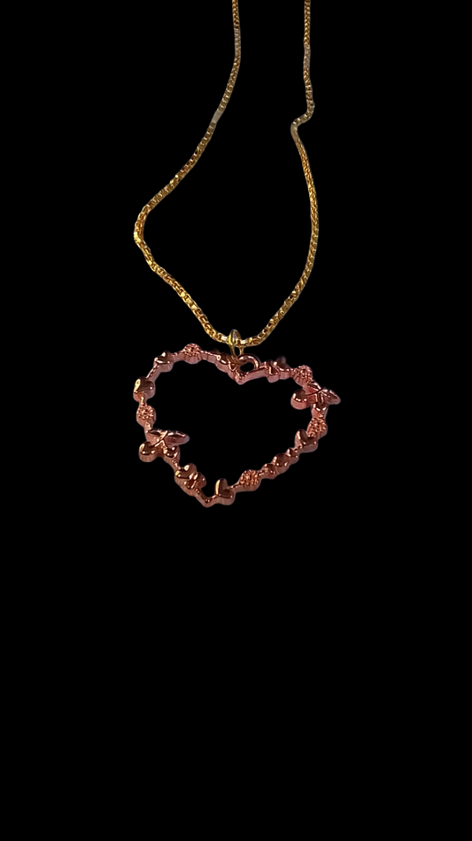 Heart pendant with chain