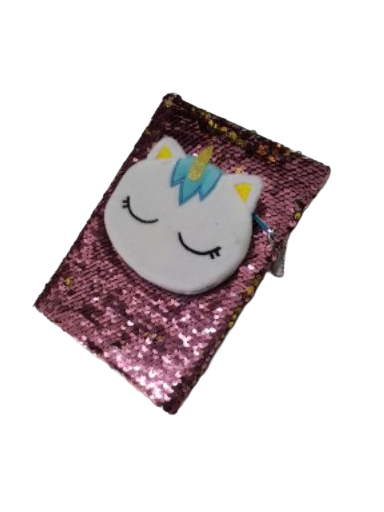 3D diary with Hello kitty storage zipper pouch